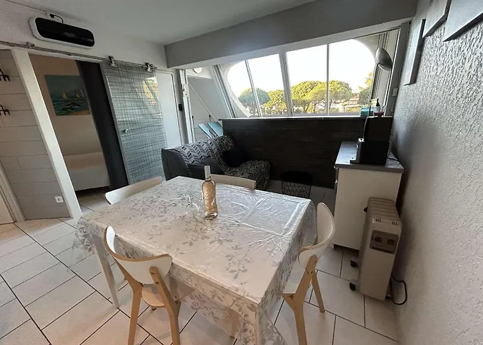 Familial Avec Piscine Et Parking A Port Camargue - Fr-1-250-234